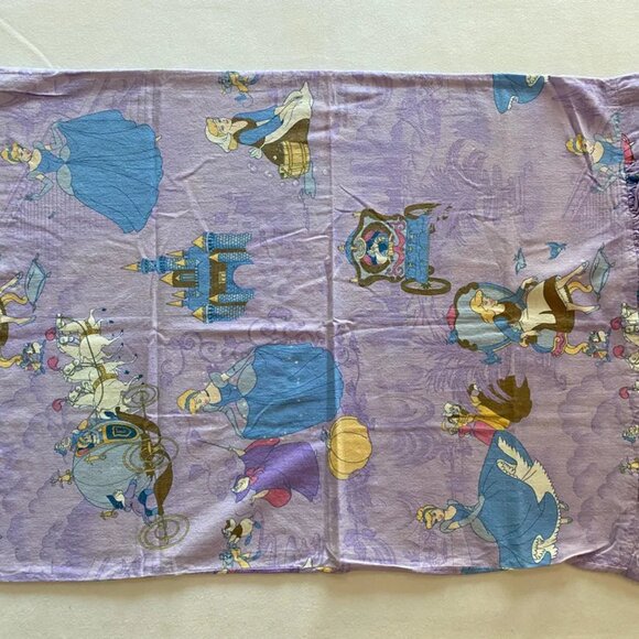 Cinderella Pillowcase Single Standard Size Early 2000s - Picture 2 of 3